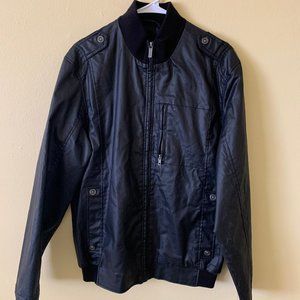 DAVID BITTON BUFFALO LEATHER JACKET